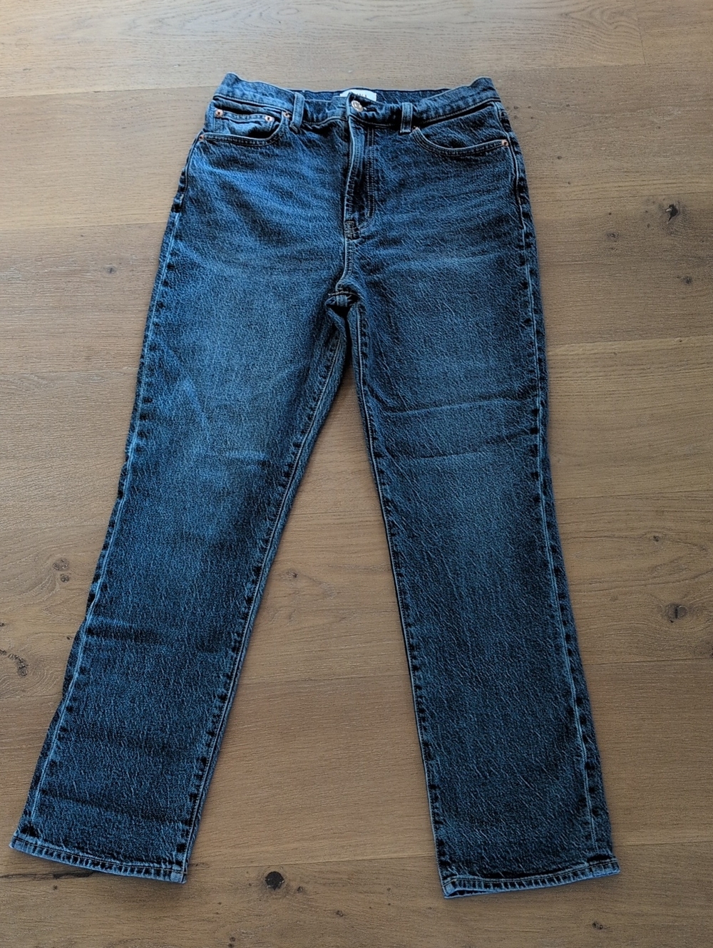 Pistola Dark Blue 90s Wash Straight Leg Jeans Size 28